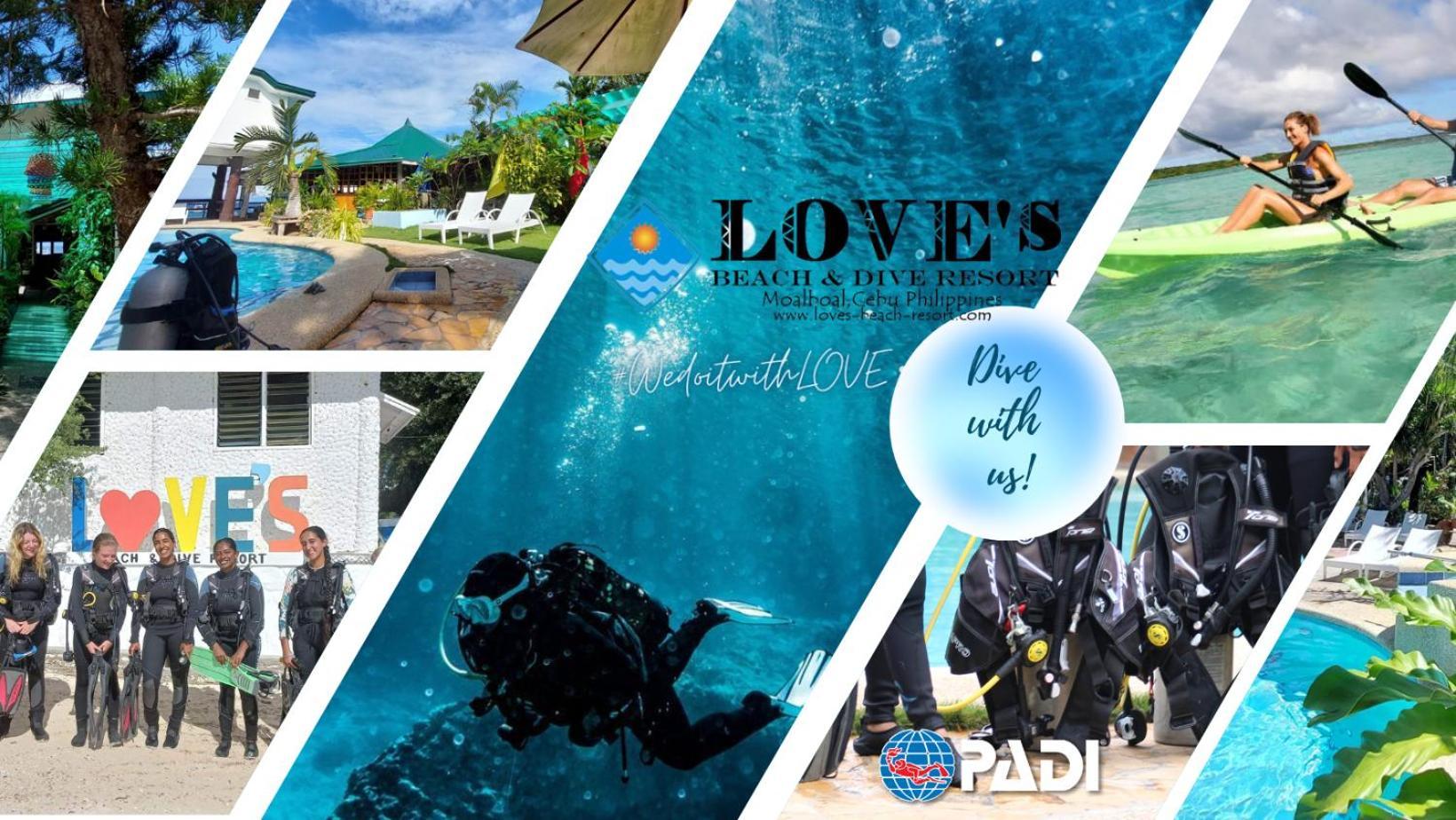Love'S Beach & Dive Resort Moalboal Extérieur photo